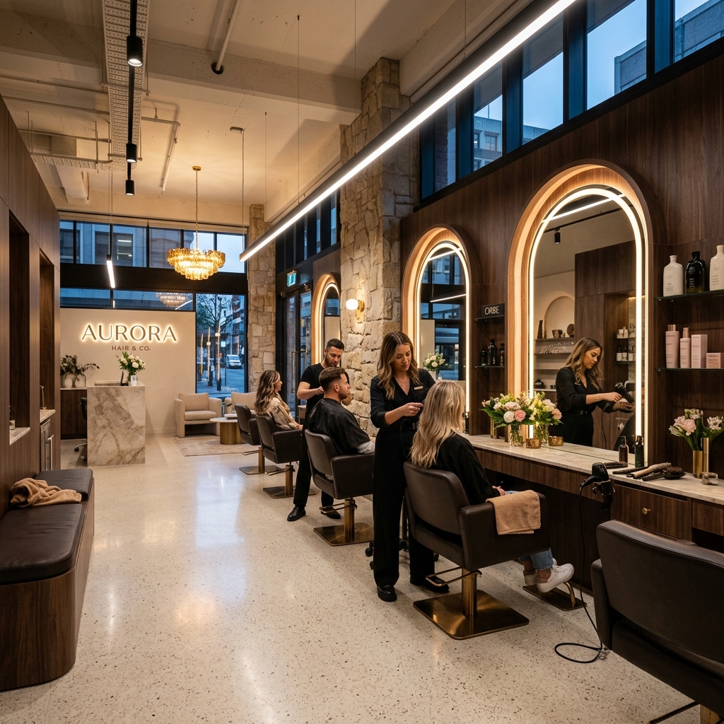 Sefali Hair Studio Interior